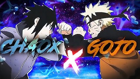 CHAOX × GOJO COLLAB! | Free Preset? | NARUTO AMV EDIT! | #gojoOC2 #noticmegojoz