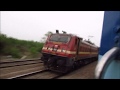 Indian Railways | Parallel Overtake.. Kerela Sampark Kranti madly chases Indore-Amritsar Express.!