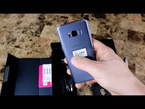 Samsung Galaxy S8 Orchid Gray Unboxing!!!! Prepping The