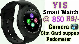 Jual SmartWatch MyFit Y1S Touch Screen Round Face