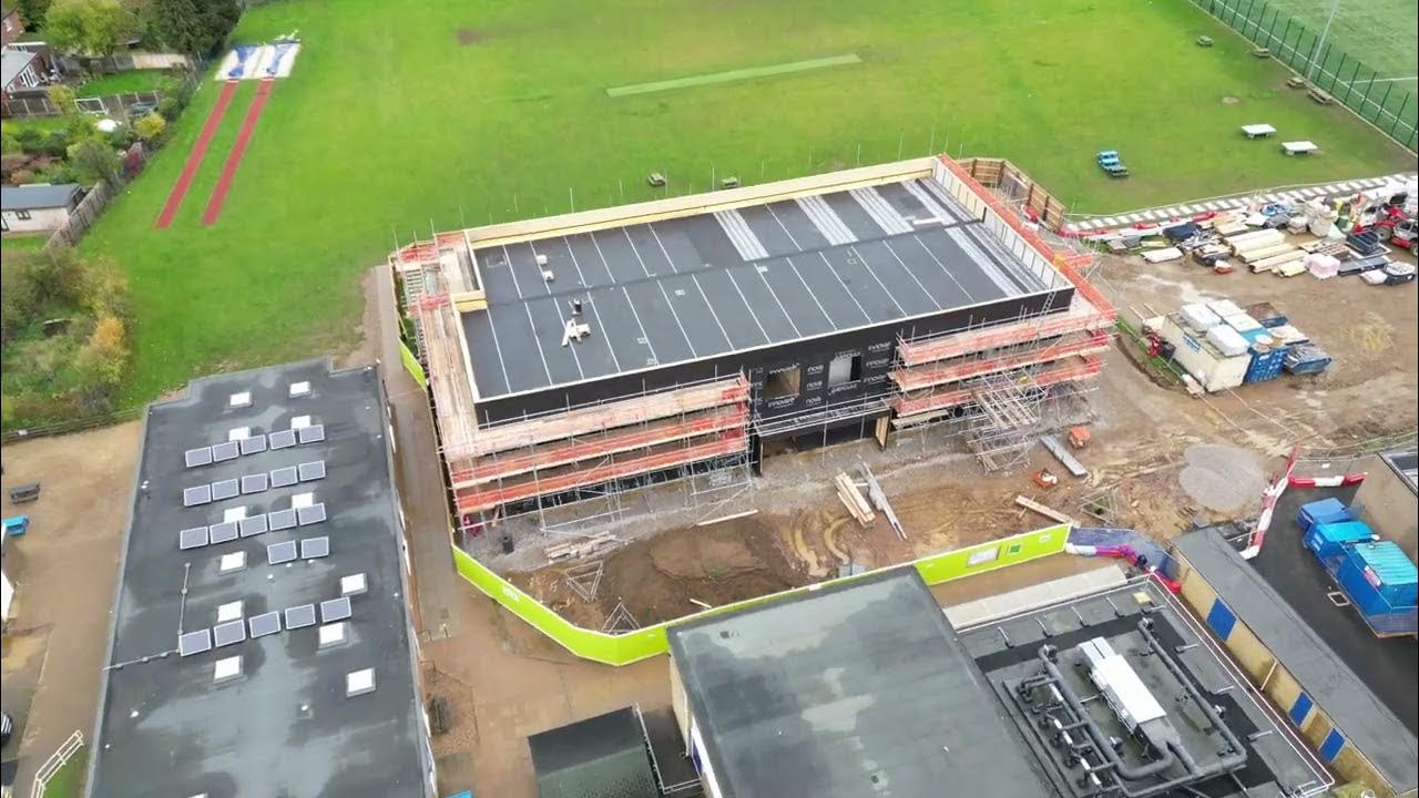 Fulbrook School Building Work November 2023 YouTube