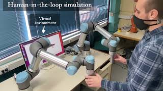 Variable admittance for manipulating high inertia objects