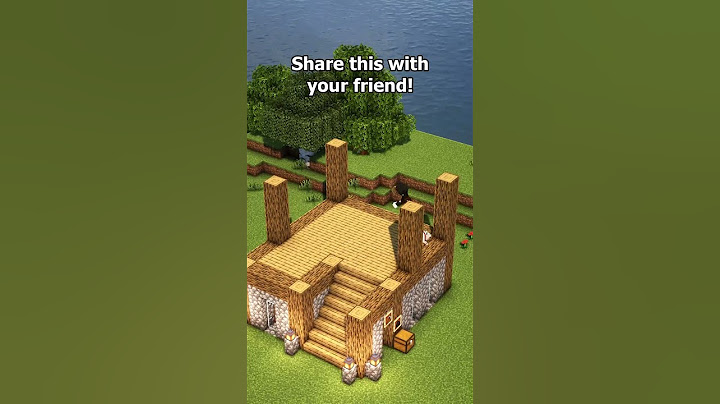 Minecraft Easy Starter House 🏠 #minecraft