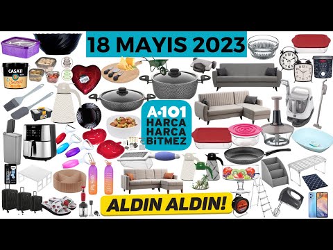 RESMİ KATALOGDAN | A101 18 MAYIS 2023 | MUTFAK ÇEYİZLİK ÜRÜNLERİ | A101 İNDİRİM | A101 Market Aktüel