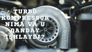 Turbokompressor/ Turbonadduv nima va u qanday ishlaydi? Турбокомпрессор.