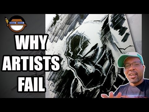 No. 1 Reason Why Artists Fail at Inktober