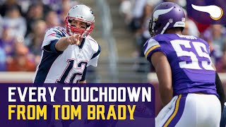 Every Tom Brady Touchdown Against the Vikings