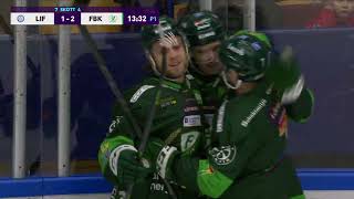 Highlights SHL: Leksands IF - Färjestad BK 23 februari 2023