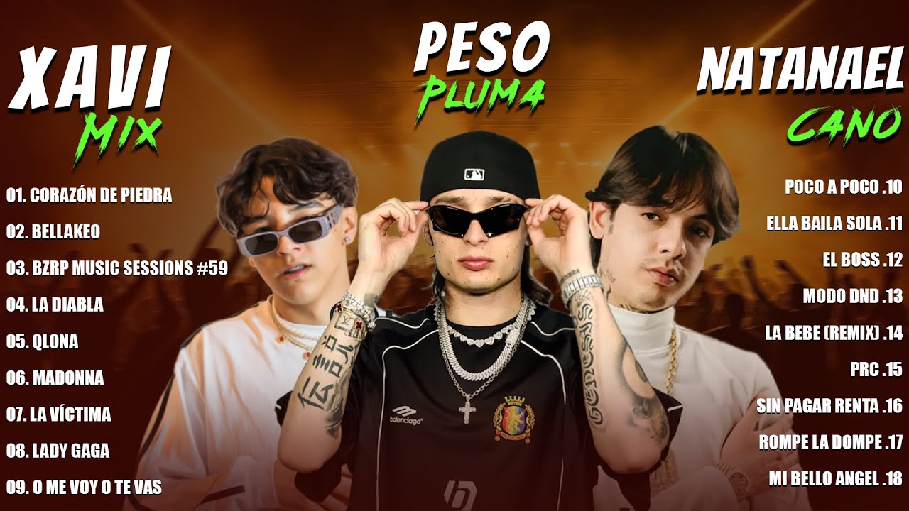 Xavi X Peso Pluma X Natanael Cano Grandes éxitos Mix 2024 | Más Mejores Canciones Popular 2024