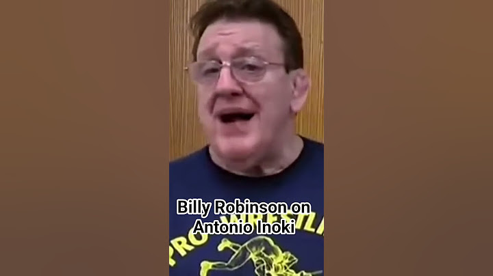 Billy Robinson speaking on the level of Antonio Inoki. #catchwrestling