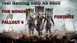 test gaming amd a8 9600 for hornor fortnite fallout 4 duration 9 37 - a8 9600 fortnite