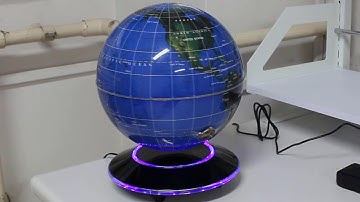 Electromagnetic Levitation: Making a Globe Float Over a Magnetic Base