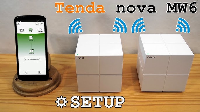 How to Setup Mesh WiFi- Tenda Nova MW6 