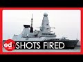 Russia FIRES Warning Shots at British Royal Navy Vessel Near Crimea