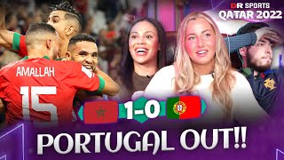 PORTUGAL OUT! | Gameday Live | Morocco 1-0 Portugal | Qatar 2022 Highlights