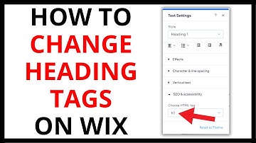 How to Change Heading Tags on Wix [QUICK & EASY]