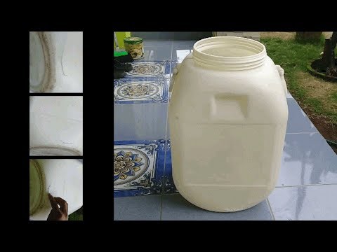 Tukang Lem Ajaib , Ember Bocor Bisa Normal Lagi Hanya Dalam 15 Detik.. 