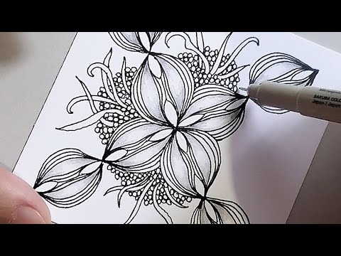 Drawing Zentangle – Sistar, Squid - YouTube