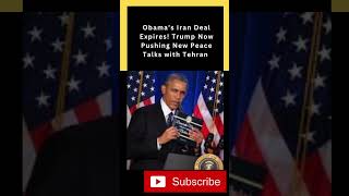 Obama’s Iran Deal Expires! Trump Now Pushing New Peace Talks with Tehran