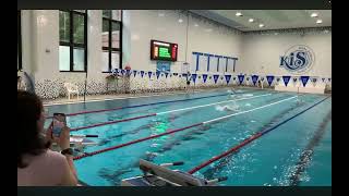 1St In 50M Backstroke 13-14Yr Boys Kis Need For Speed Compeion