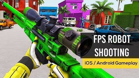 Robot Shooting Games – Counter Terrorist Game - Android Gameplay