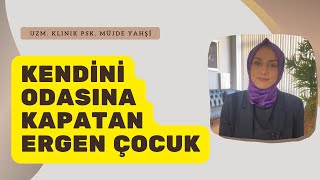 Kendini Odasına Kapatan Ergen Çocuk Aslında Resimi