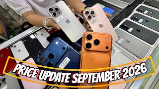 iPhone, IPad Price Update September 2026