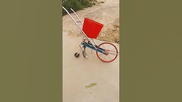 New Multifunctional Hand-Push Seeding & Fertilizing Machine | For Corn, Peanuts, Soybeans & More