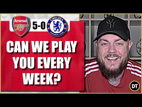 Can We Play You Every Week? | Arsenal 5-0 Chelsea | Match Reaction