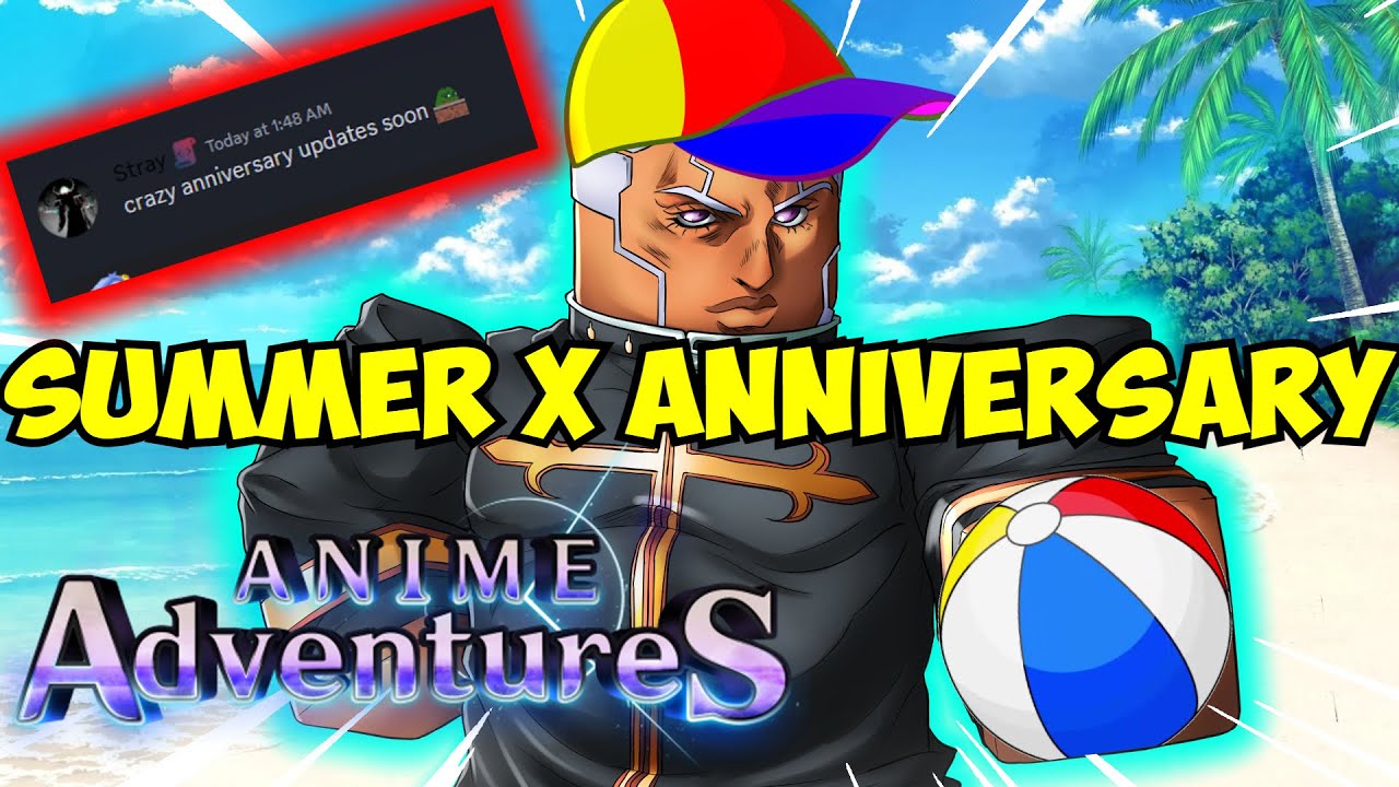New SUMMER Update In Anime Adventures Is COMING!! 