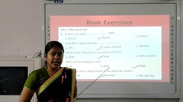 Class 4 Computer Ch 3 Computer Memory and Storage Devices