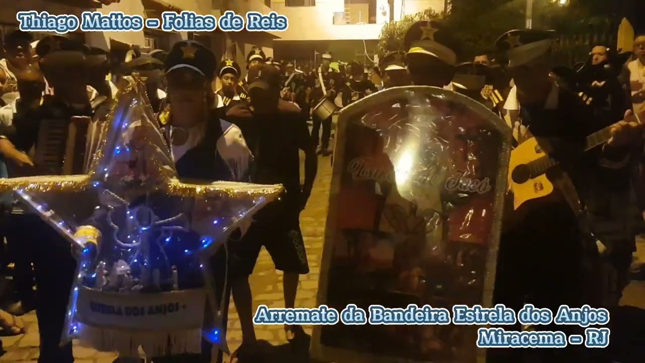 Encontro da Bandeira Estrela dos Anjos com a Estrela de Jacó de Palma - MG em Miracema