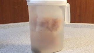 鰹節と昆布の水出汁の作り方　How to make dashi of Washoku