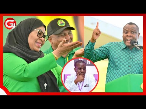 MOTO WA BABA LEVO MBELE YA DKT SAMIA NINAYESHINDANA NAYE NI DHAIFU NDOO ZILIKUWA ZINAWAZEESHA DADA