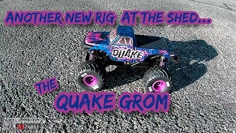 Arrma Quake Grom: unbox and first run #arrma #arrmagrom #arrmaquakegrom