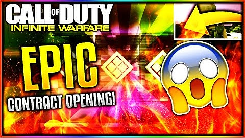 *OMG* OPENING INSANE EPIC INFINITE WARFARE CONTRACT! NEW DLC SUPPLY DROP WEAPON OPENING! (IW)