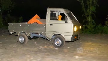 Test Drive Wpl D12 Remote Control Car At Night