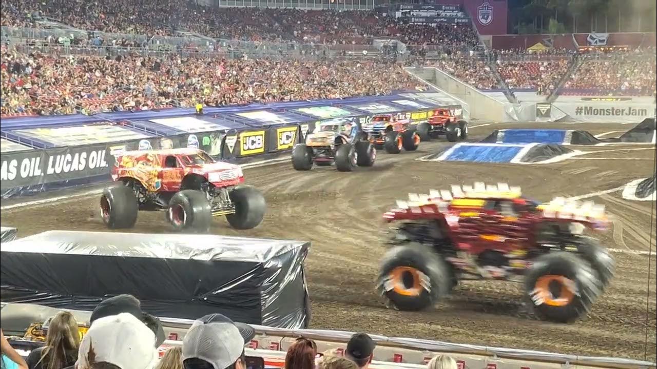 Monster Jam Tampa 2024 Show 1 Intros YouTube