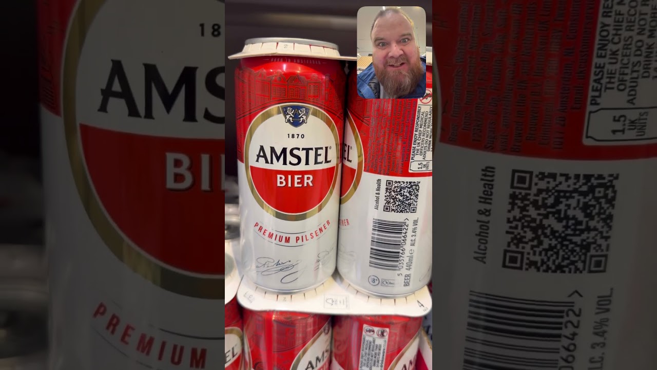 Высмеиваем Amstel Premium 😂