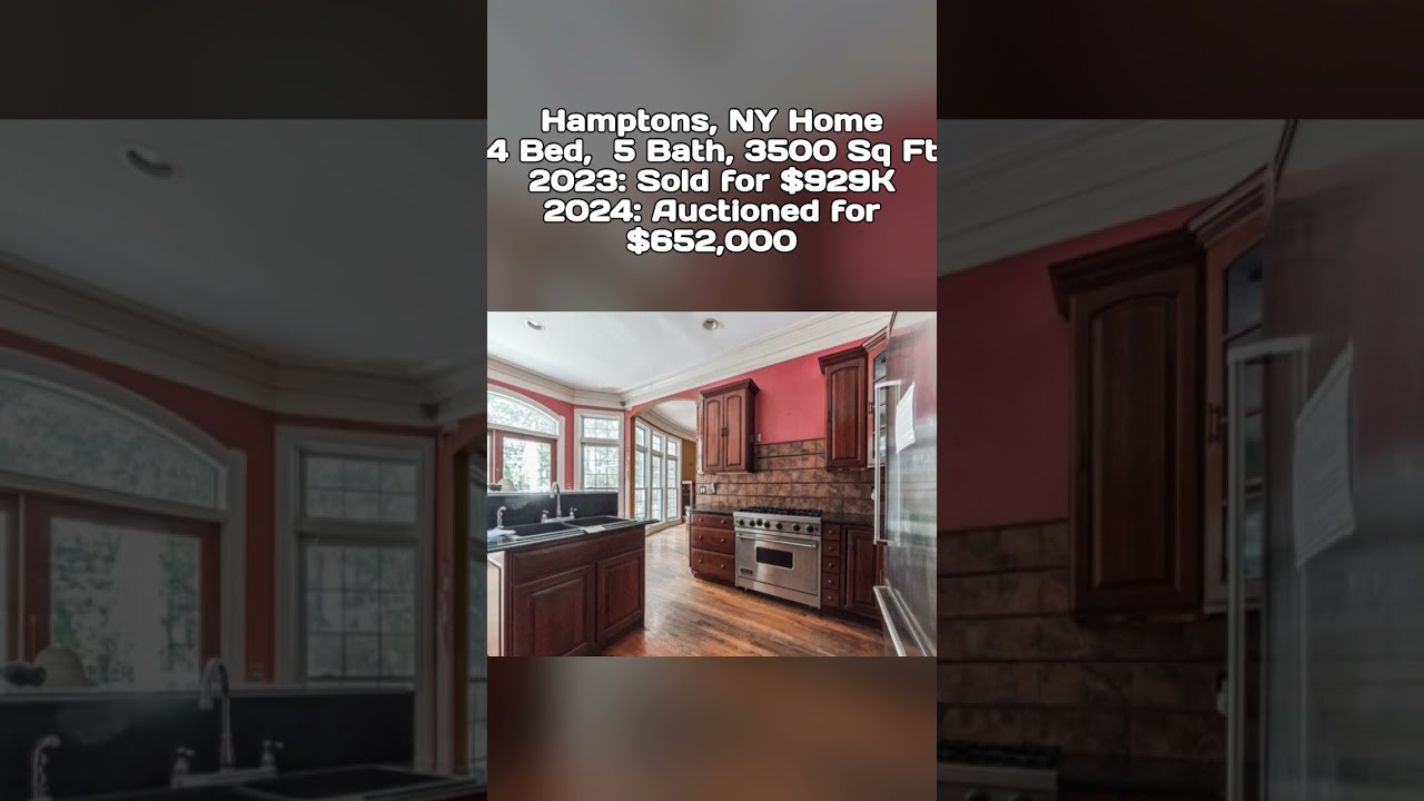 🏡 Hamptons Mansion at Foreclosure Auction - $300K Off! Find Deals 50% Off! 🔥 