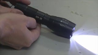 Product Review: Bestkee LED Rechargeable Flashlight Review 800 Lumens