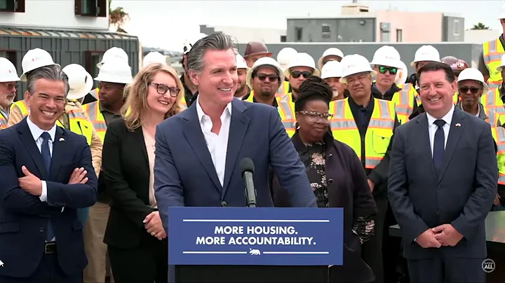 WATCH LIVE: Gov. Newsom signs affordable housing legislation, announces more housing efforts
