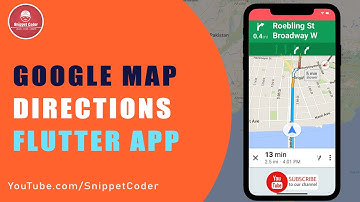 📍Google Maps from Flutter Application (For Driver App)