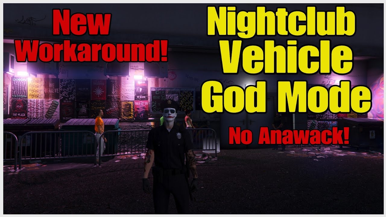 GTA V ONLINE: Nightclub Vehicle God Mode Workaround
