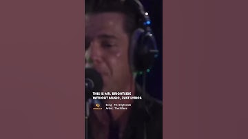 Thumbnail of Mr. BrightsIde by The Killers #shorts