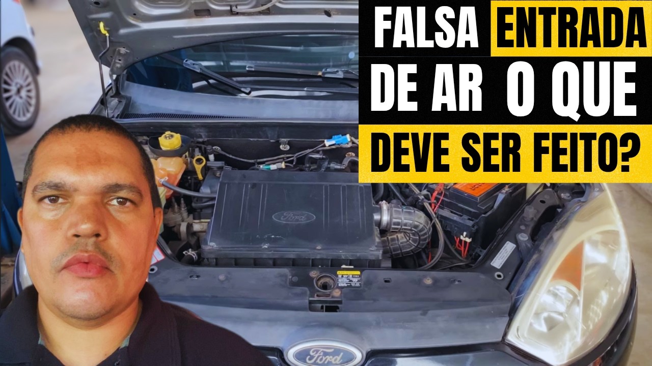 FALSA ENTRADA DE AR CARRO ACELERADO NA MARCHA LENTA OU MORRENDO FIESTA KA ECOSPORT 1.0 1.6 ZETEC!