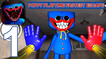 Poppy Horror: Scary Playtime - Gameplay Walkthrough part 1 - Full Gameplay (Android)