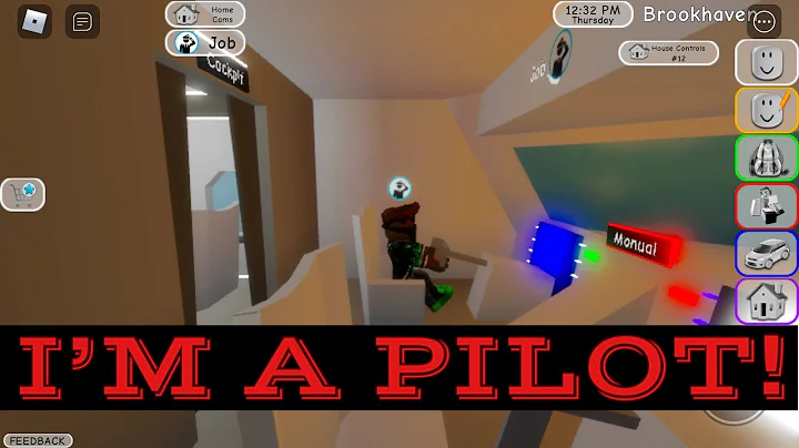 I BECAME A PILOT IN ROBLOX! | BROOKHAVEN! | LIL ROB TV