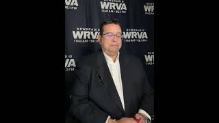 Behind the scenes from the WRVA studios going live on NewsMax