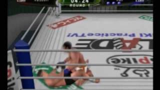 Ken Shamrock vs Kazushi Sakuraba (MMA Video Game)